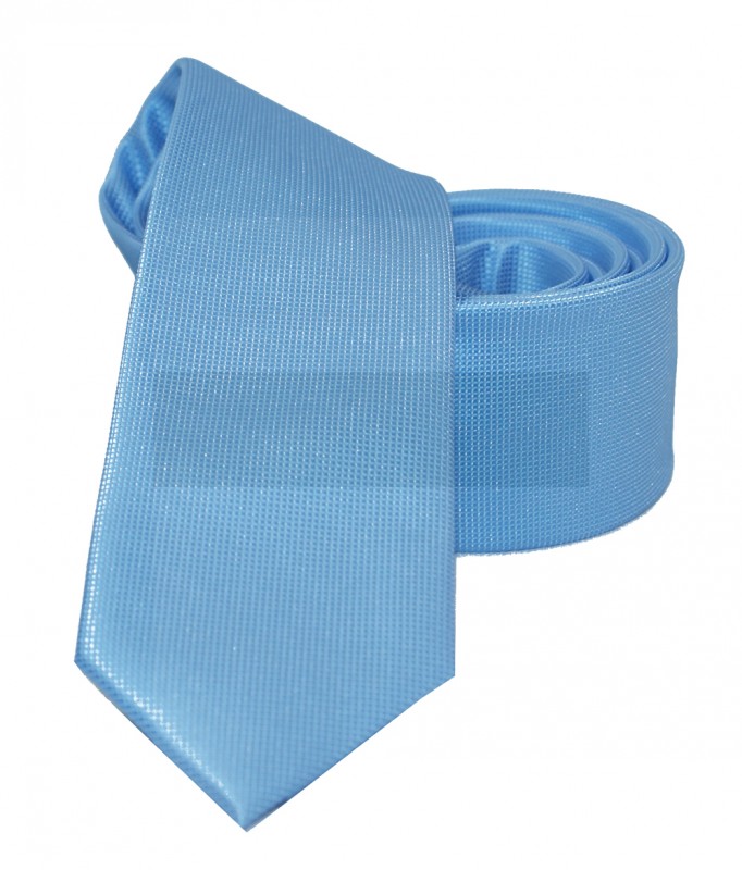 NM slim szövött nyakkendő - Világoskék