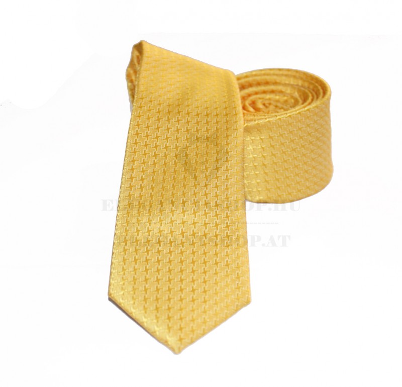 Goldenland slim nyakkendő - Napsárga