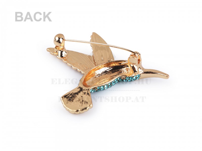 Bross csiszolt kövekkel - Kolibri