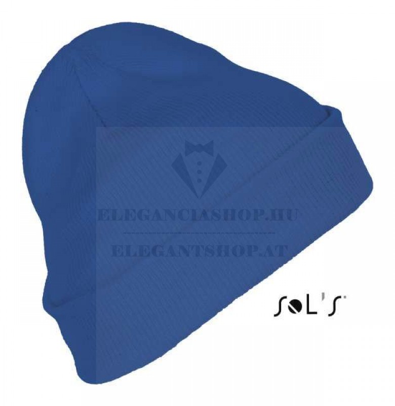 Unisex kötött sapka - Királykék