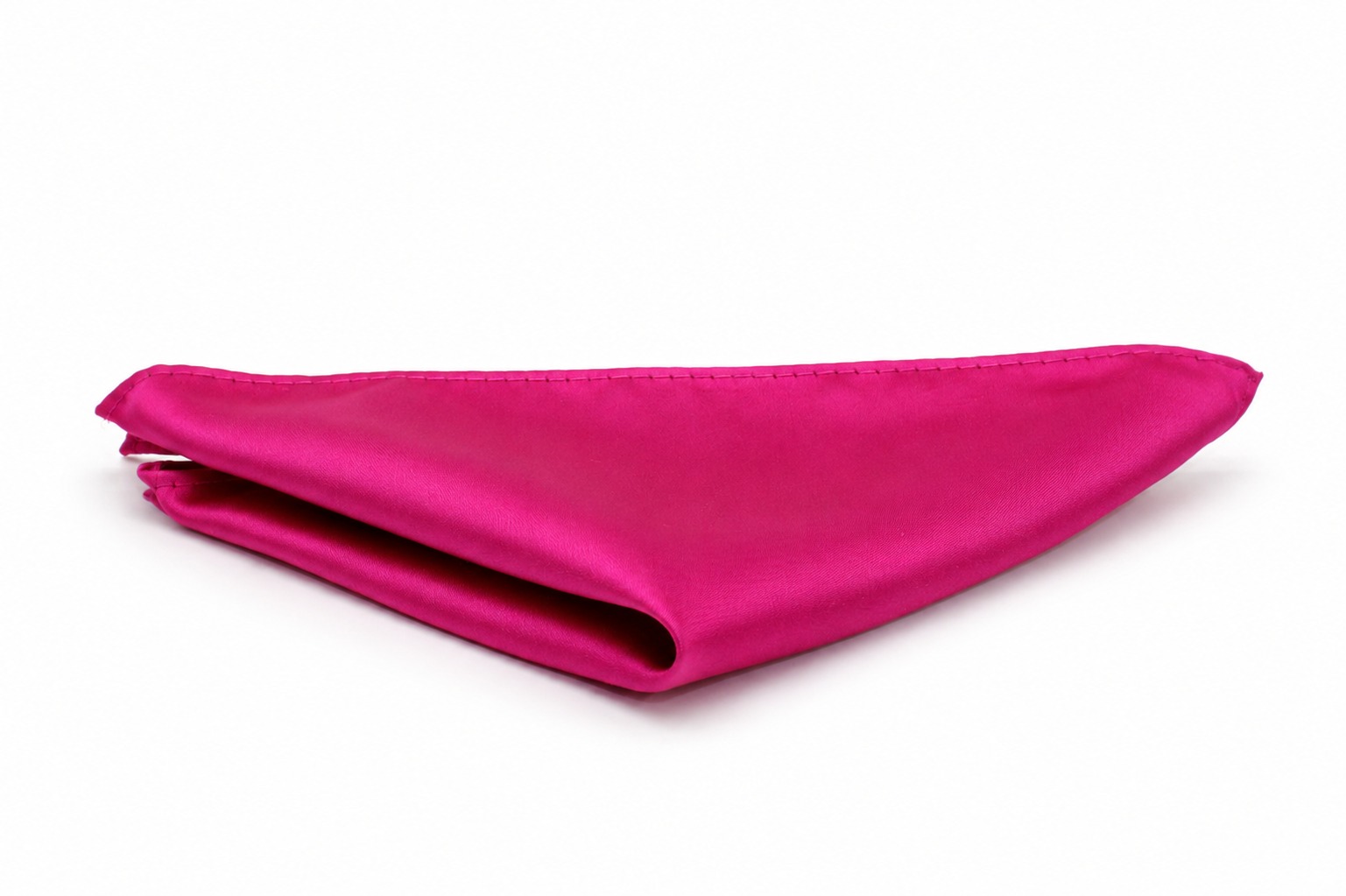 Newsmen szatén díszzsebkendő - Pink