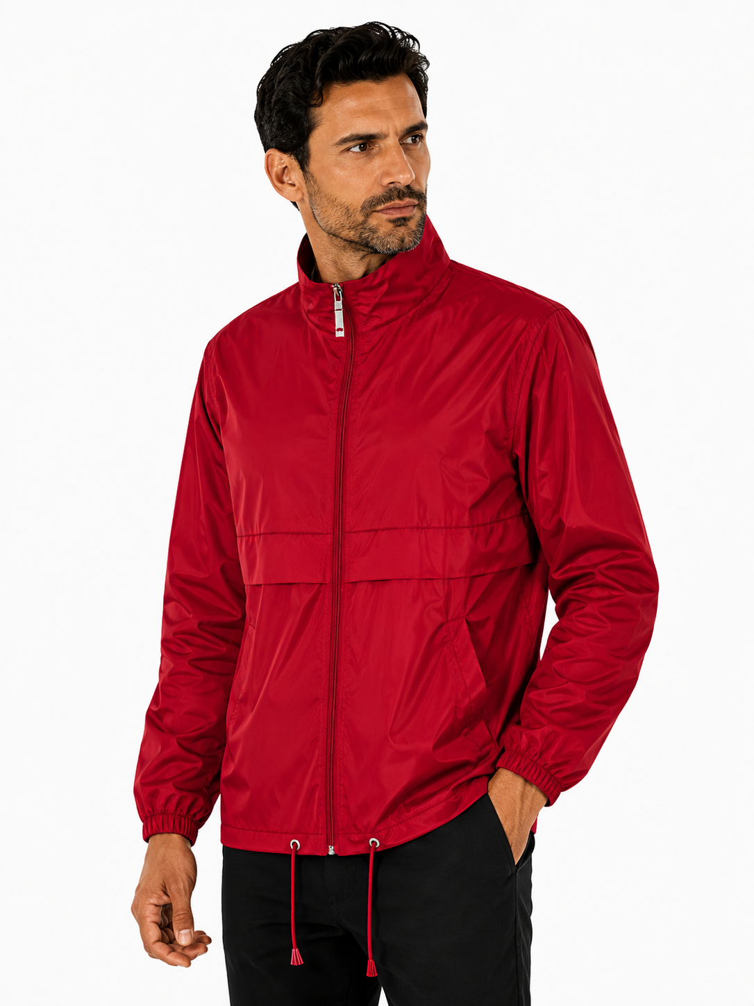 Sirocco unisex széldzseki - Meggypiros