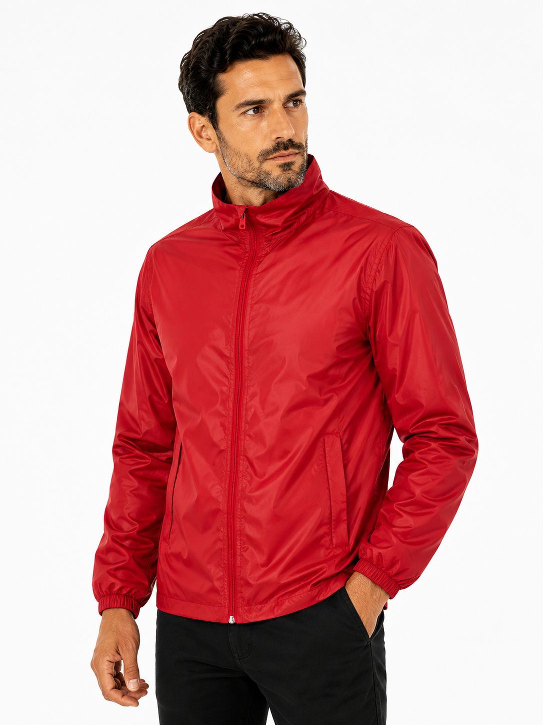 B&C Unisex széldzseki - Piros