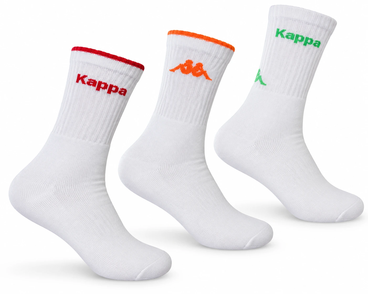 Kappa sportzokni - 3 db/csomag