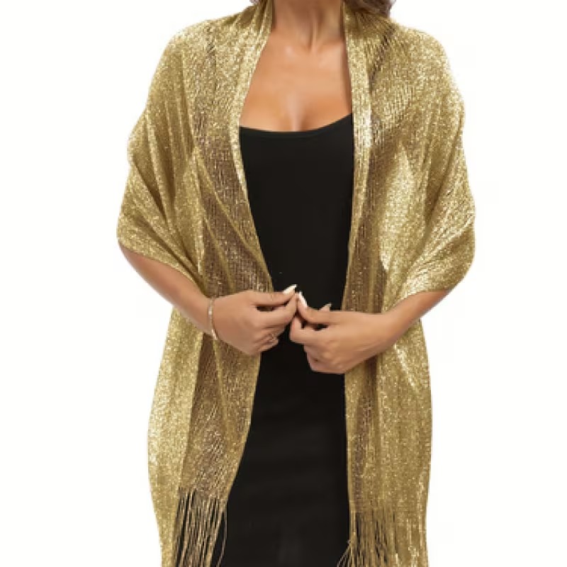 TT Lurex rojtos bolero - Arany