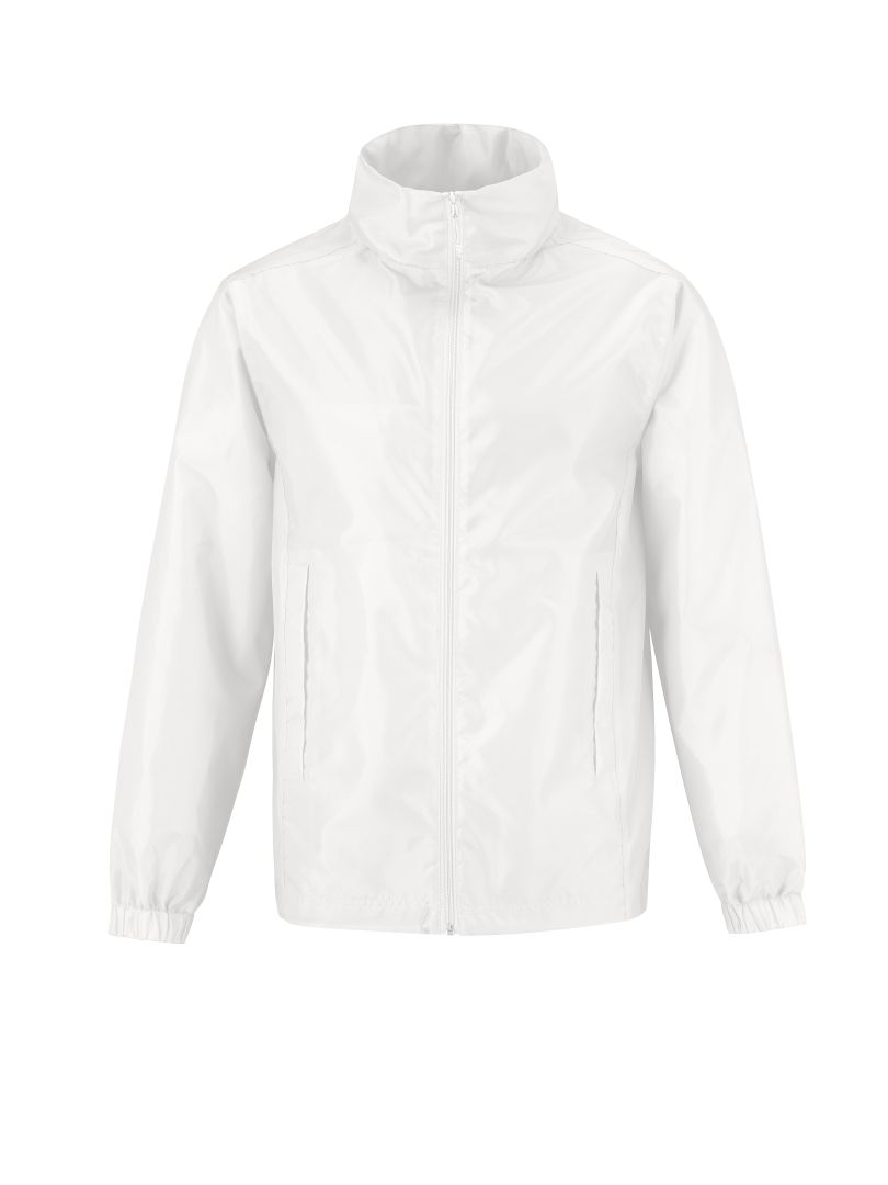 B&C Unisex széldzseki - Fehér