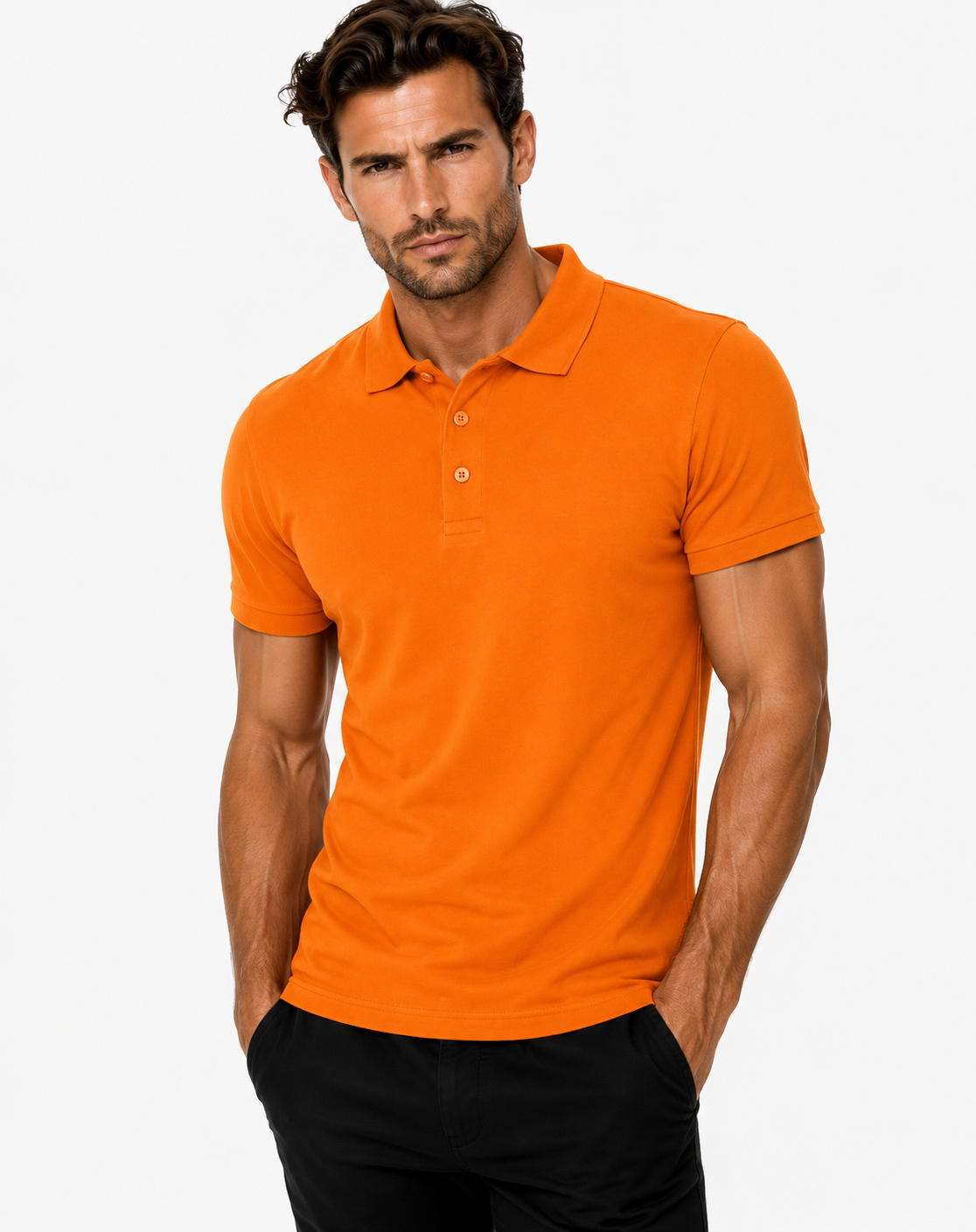 FRUIT OF THE LOOM - Premium galléros póló