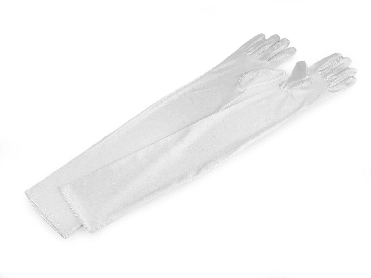 Hosszú szatén kesztyű - 60 cm