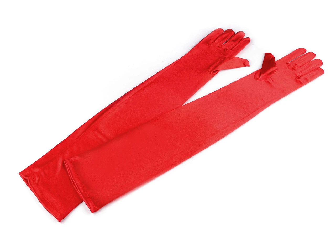 Hosszú szatén kesztyű - 60 cm
