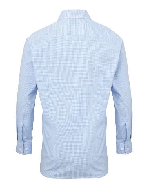 GINGHAM 100% pamut slim fit h.u férfi ing Piros-fehér kockás