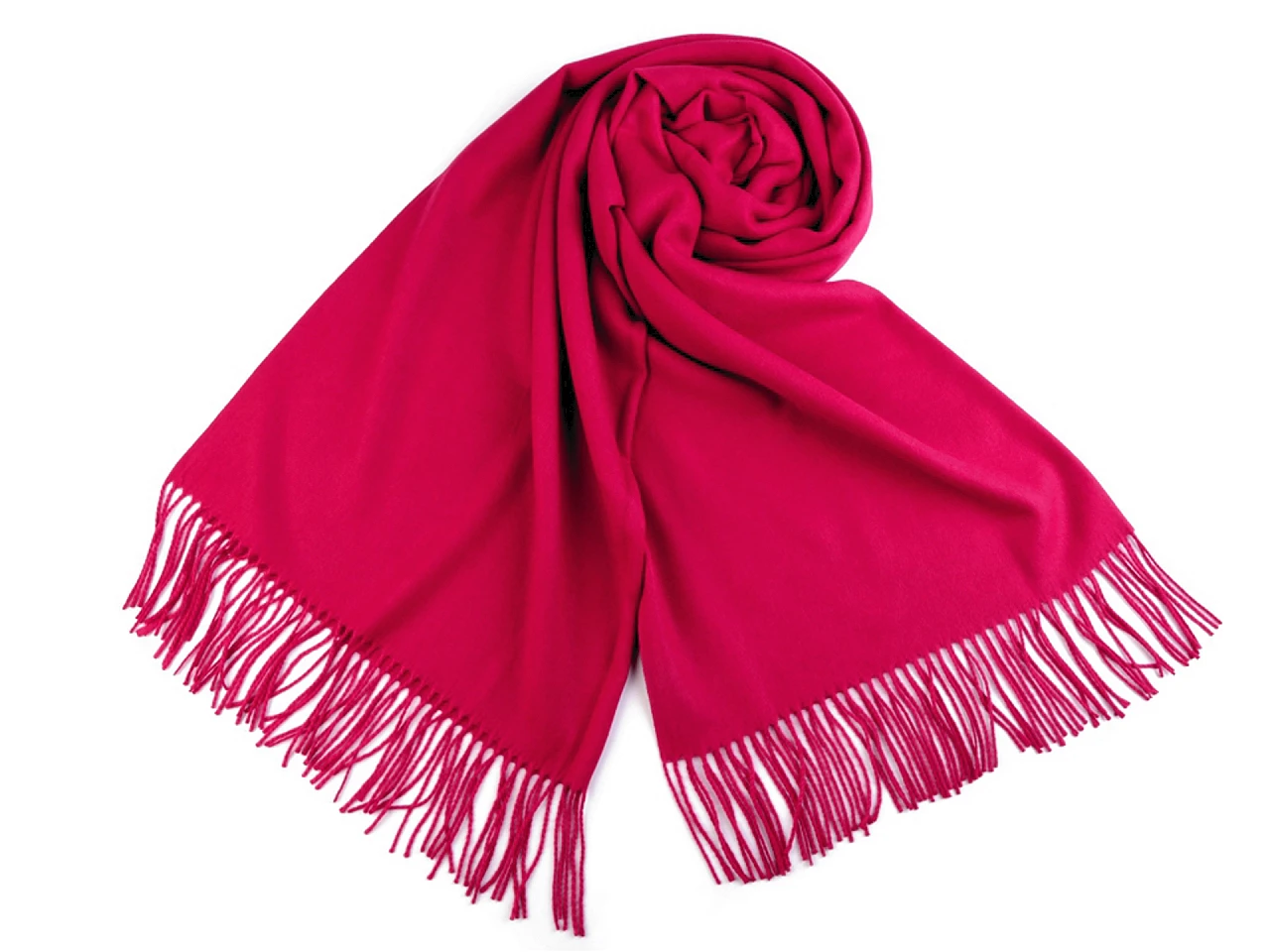 Pashmina típusú sál rojtokkal