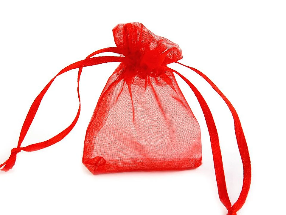 jándék zsákocska 13x18 cm organza - 10 db/csomag